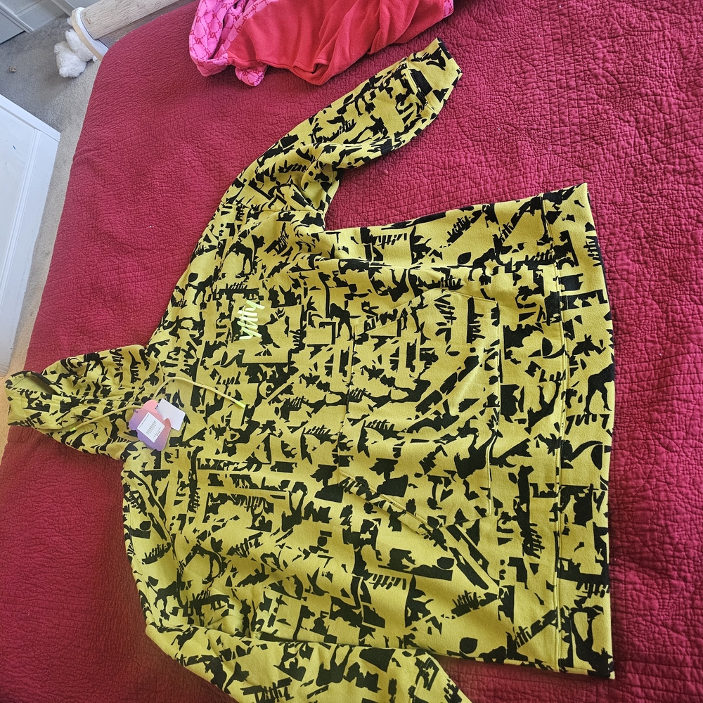 Women Yellow Oversize Hoodie